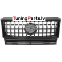 Mercedes-benz G-class W463 (90-12) priekšējā reste W464 look melna/hromēta