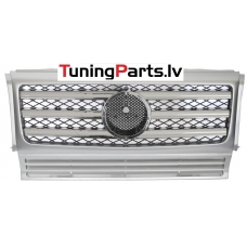 Mercedes-benz G-class W463 (90-12) priekšējā reste CL Style sudraba/hromēta Mercedes-benz G-class W463 (90-12) priekšējā reste CL Style sudraba/hromēta