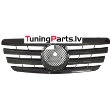 Mercedes-benz E-class W210 (99-02) priekšējā reste CL Style melna/glancēta