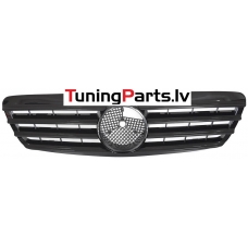 Mercedes-benz S-class W220 (98-02) priekšējā reste CL Style melna/glancēta