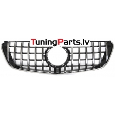 Mercedes-benz V-class W447 (14-19) priekšējā reste GT Style melna/hromēta