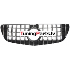 Mercedes-benz Vito W447 (14-19) priekšējā reste GT Style melna/hromēta