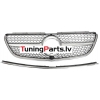 Mercedes-benz Vito W447 (14-19) priekšējā reste Diamond Style sudraba/hromēta