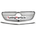 Mercedes-benz Vito W447 (14-19) priekšējā reste Diamond Style sudraba/hromēta