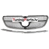 Mercedes-benz Vito W447 (19-23) priekšējā reste Diamond Style melna/hromēta