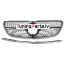Mercedes-benz Vito W447 (19-23) priekšējā reste Diamond Style melna/hromēta
