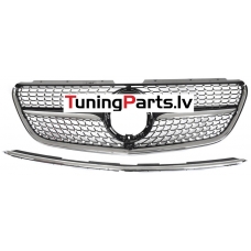 Mercedes-benz Vito W447 (19-23) priekšējā reste Diamond Style melna/hromēta