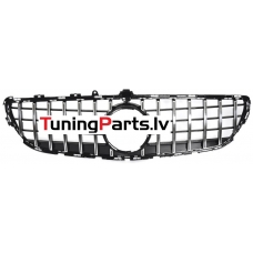 Mercedes-benz CLS-C218 (14-18) priekšējā reste GT Style melna/hromēta