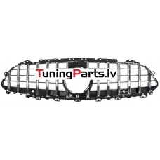 Mercedes-benz CLS-class C257 (18-23) priekšējā reste GT Style melna/hromēta