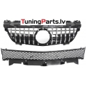 Mercedes-benz SLK-class R172 (11-15) priekšējā reste GT Style melna/hromēta