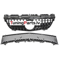 Mercedes-benz SLK-class R172 (11-15) priekšējā reste GT Style melna/glancēta