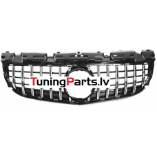 Mercedes-benz SLK-class R172 (15-20) priekšējā reste GT Style melna/hromēta