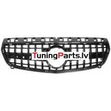 Mercedes-benz A-class W176 (12-15) priekšējā reste GT Style melna/glancēta