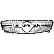 Mercedes-benz A-class W176 (15-18) priekšējā reste Diamond Style melna/hromēta