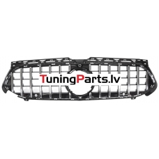 Mercedes-benz A-class W177 (22-...) priekšējā reste GT Style melna/hromēta