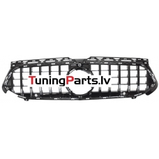 Mercedes-benz A-class W177 (22-...) priekšējā reste GT Style melna/glancēta