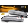 Mercedes-Benz E-Class W211 (06-09), CLS W219 (08-10), S-Class W221 (06-09), CL-Class C216 (05-09) Dinamiskie Led pagriezienu rādītāji, spogulī, balti