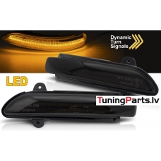 Mercedes-Benz E-Class W211 (06-09), CLS W219 (08-10), S-Class W221 (06-09), CL-Class C216 (05-09) Dinamiskie Led pagriezienu rādītāji, spogulī, tonēti