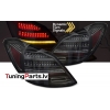 MERCEDES C-CLASS W205 (14-21) limousine aizmugurējie LED lukturi, SEQ, WL, melni