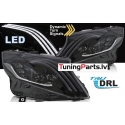 Mercedes Vito W447 (14-23) priekšējie FULL LED lukturi, melni, SEQ