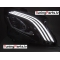 Mercedes Vito W447 (14-23) priekšējie FULL LED lukturi, melni, SEQ