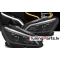 Mercedes Benz W204 C-class (11-14) priekšējie lukturi LED TUBE DRL, dinamiskie pagriezieni, melni