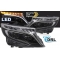 Mercedes V-class, Vito W447 (14-23) priekšējie FULL LED DRL lukturi, dinamiskie pagriezieni, gaismas sveiciena funkcija, melni Mercedes V-class, Vito W447 (14-23) priekšējie FULL LED DRL lukturi, dinamiskie pagriezieni, gaismas sveiciena funkcija, melni