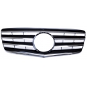 Mercedes-benz E-class W211 (06-09) priekšējā reste CL Style melna/hromēta