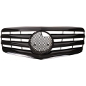 Mercedes-benz E-class W211 (06-09) priekšējā reste CL Style melna/glancēta