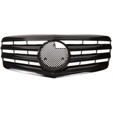 Mercedes-benz E-class W211 (06-09) priekšējā reste CL Style melna/glancēta Mercedes-benz E-class W211 (06-09) priekšējā reste CL Style melna/glancēta