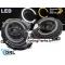 Mini Cooper (06-14 ) R55/R56/R57/R58/R59 FULL LED priekšējie lukturi, melni, dinamiskie pagriezieni, gaismas sveiciena funkcija
