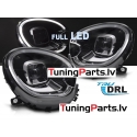 Mini Cooper Countryman R60 (10-16), Paceman R61 (10-16) priekšējie lukturi FULL LED DRL, melni