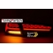 Mitsubishi Lancer 8 Sedan (08-16) aizmugurējie LED lukturi SEQ WL, tonēti