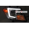 Nissan Frontier (10-14) priekšējie lukturi LED TUBE SEQ, hromēti
