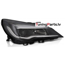 Opel Astra K (15-19) priekšējais lukturis melns, labā puse