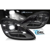 PORSCHE BOXSTER CAYMAN 718 2016- priekšējie lukturi, FULL LED DRL, melni