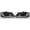 Renault Megane (96-99)/Scenic (96-99) priekšējie lukturi, LED dayline + LED pagriezieni, melni