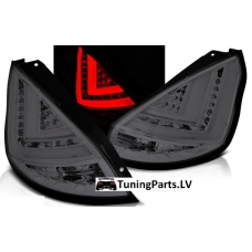Ford Fiesta MK7 (12-15) aizmugurējie LED lukturi, tonēti