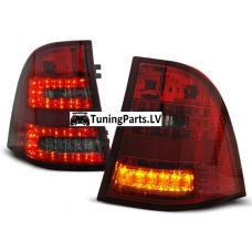 Mercedes-Benz W163 M-klase (98-05) aizmugurējie LED lukturi, tonēti