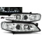 Opel Vectra B (99-02) priekšējie lukturi, LED dayline, hromēti