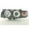 BMW E38 (94-98) priekšējie lukturi, eņģeļ acis, melni