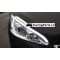 PEUGEOT 208 (12-15) priekšējie lukturi, LED dayline, hromēti