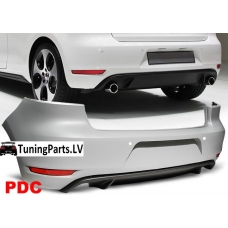 VW Golf 6 aizmugurējais bamperis GTI ar PDC