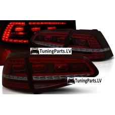 VW Golf 7 aizmugurējie LED lukturi GTI look, tonēti