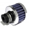 Kartera ventilācijas filtrs, 12mm ieeja, zils