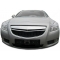 Opel Insignia (08-12) priekšējā reste, melna/hromēta
