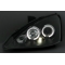 Ford Focus (98-01) priekšējie lukturi, eņģeļacis, hromēti