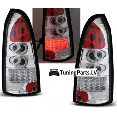 Opel Astra G (98-04) caravan aizmugurējie LED lukturi, hromēti