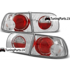 Honda Civic (91-95) 3D aizmugurējie lukturi, hromēti 