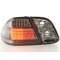 Mercedes-Benz W208 CLK-klase (97-02) aizmugurējie LED lukturi, hromēti/tonēti 